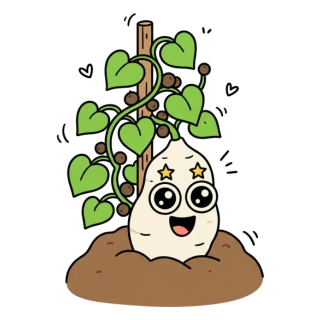 大和芋のステージ4のすがた