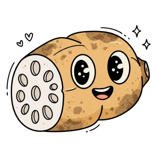 れんこんのステージ2のすがた