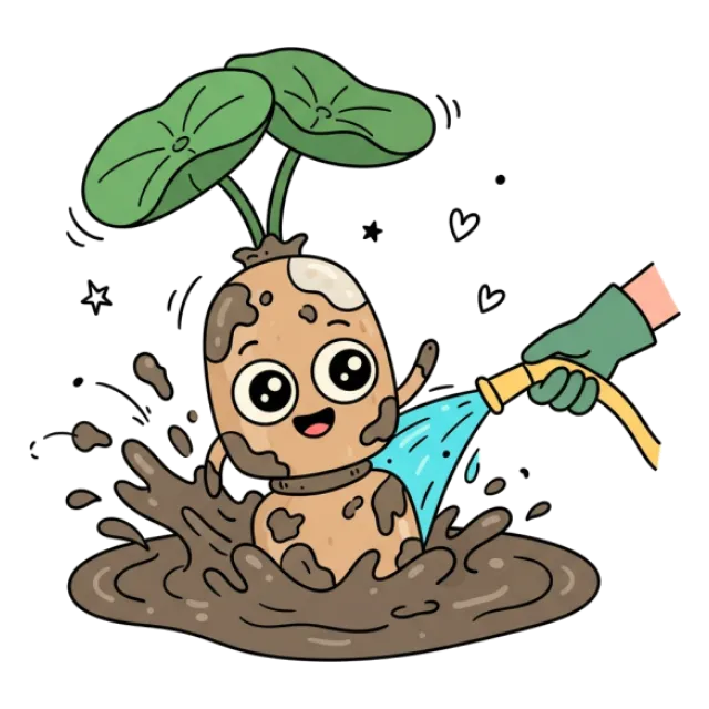 れんこんのステージ3のすがた
