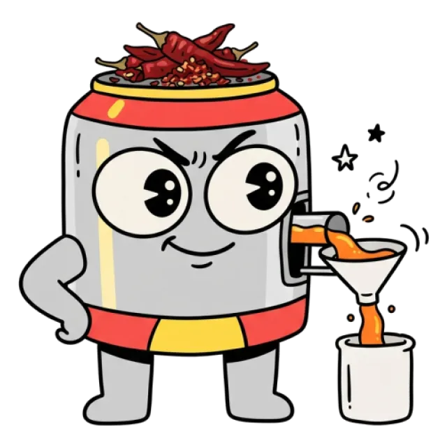 パプリカ色素のステージ3のすがた