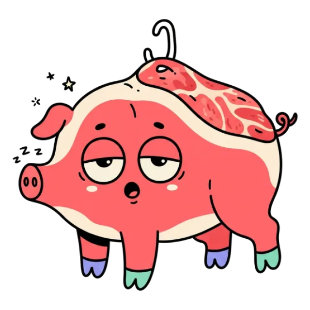 豚ロースのステージ3のすがた
