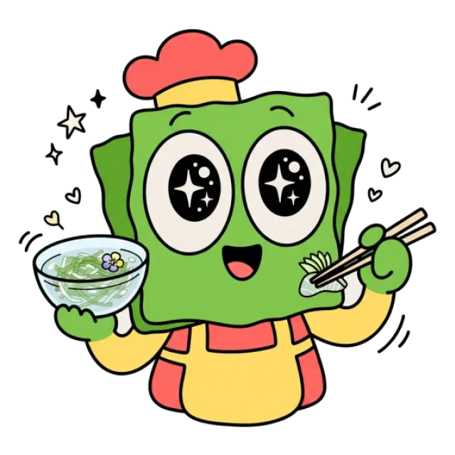 スイゼンジノリのステージ1のすがた