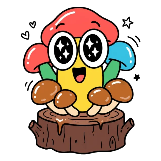 なめこのステージ3のすがた
