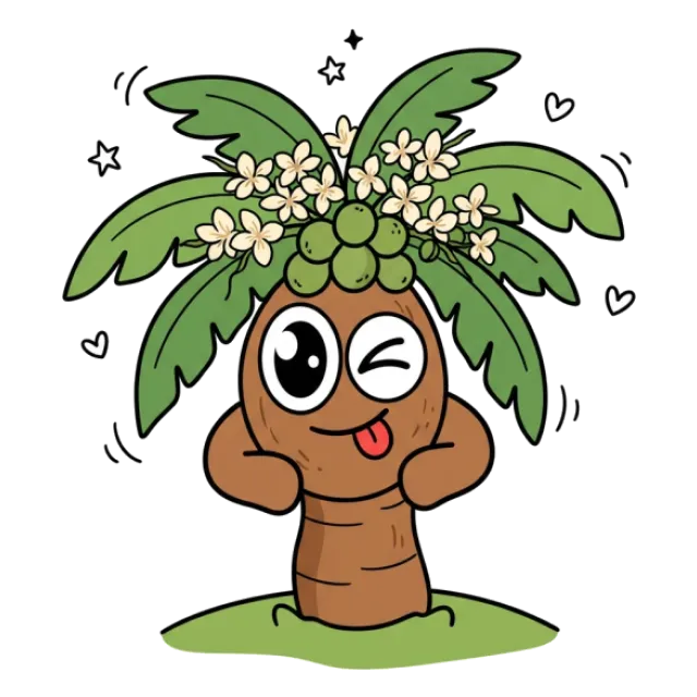 ココナッツのステージ4のすがた