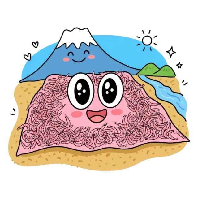 サクラエビのステージ2のすがた