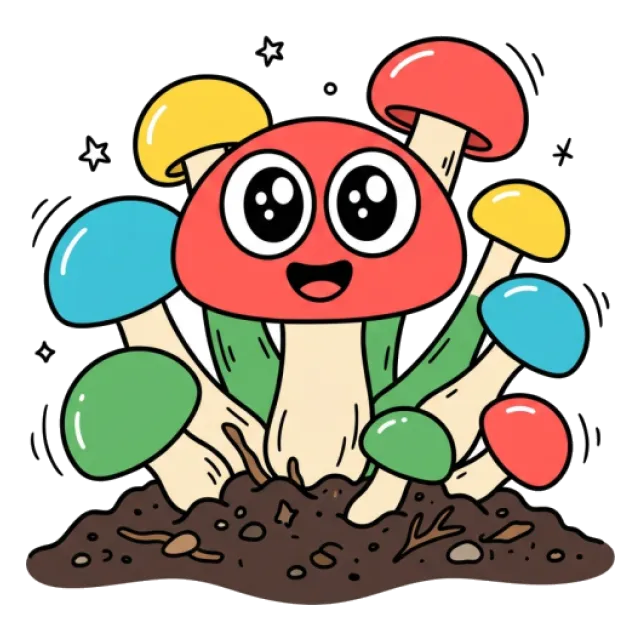 ほんしめじのステージ4のすがた