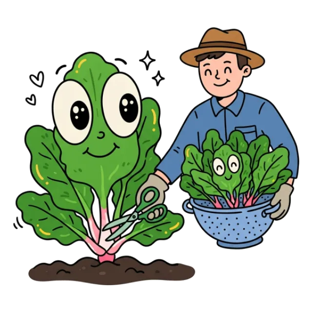 ほうれん草のステージ3のすがた