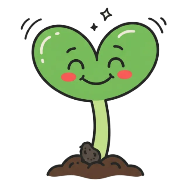 ほうれん草のステージ5のすがた