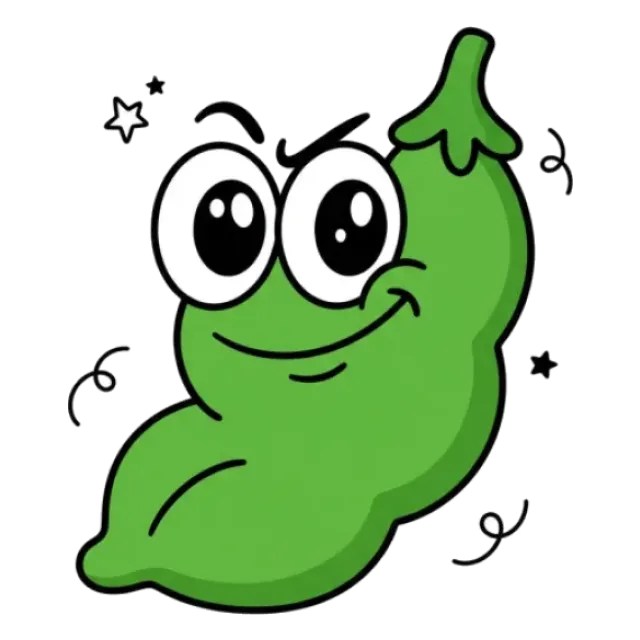 スナップえんどうのステージ1のすがた