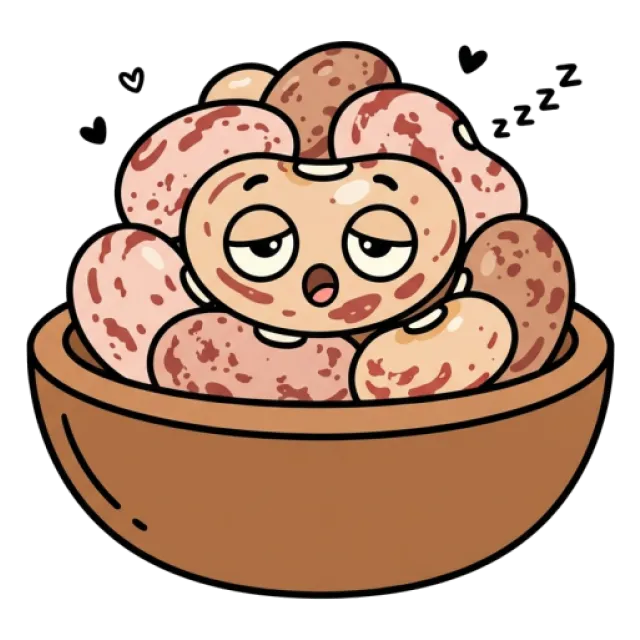 うずら豆のステージ2のすがた