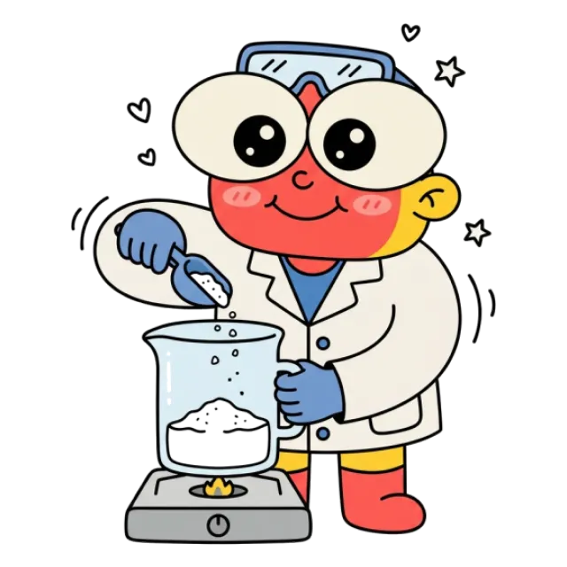 亜硝酸ナトリウムのステージ2のすがた