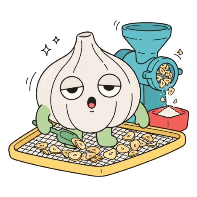 ガーリックパウダーのステージ3のすがた