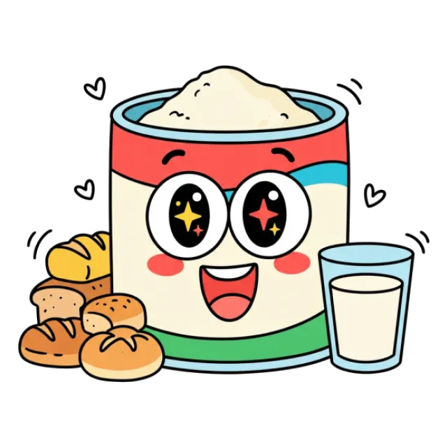 全粉乳のステージ1のすがた