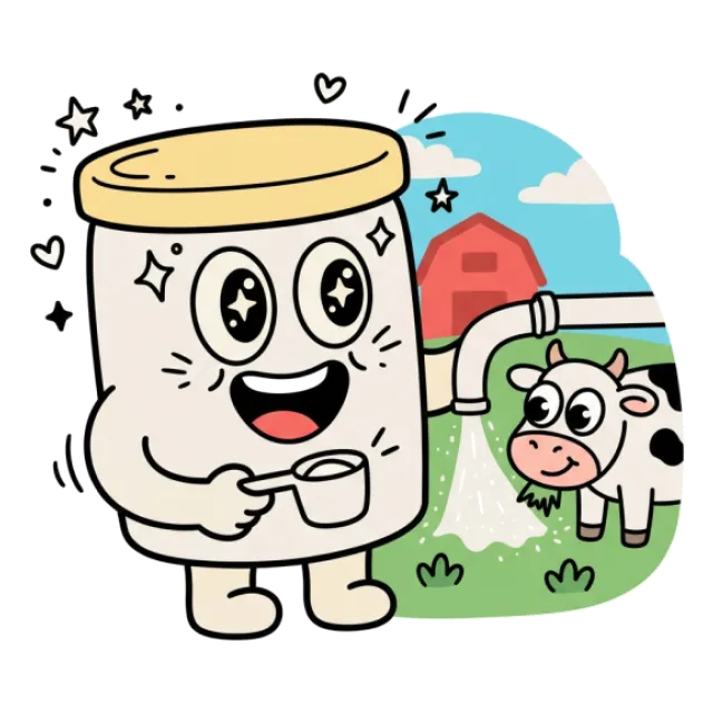 全粉乳のステージ3のすがた
