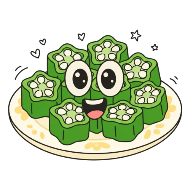 オクラのステージ1のすがた