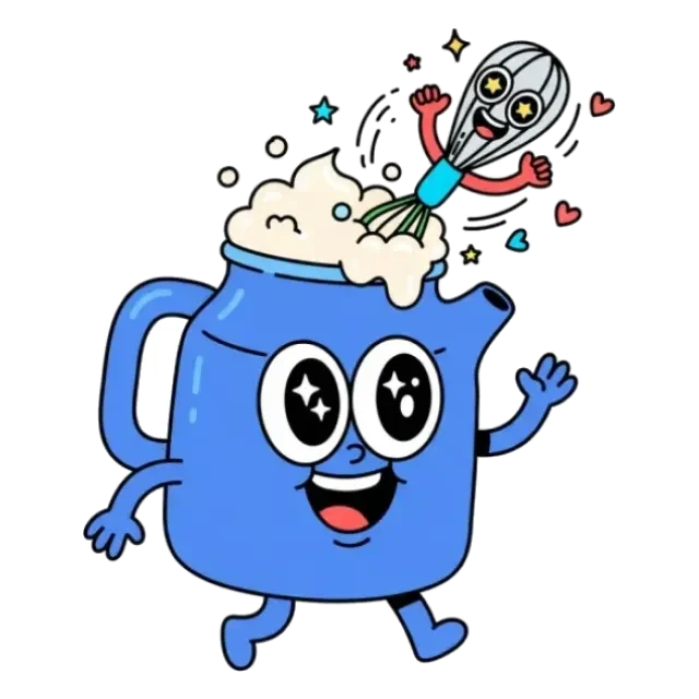 ホイップクリームのステージ2のすがた