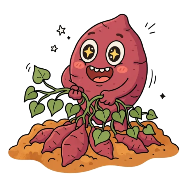 さつまいものステージ3のすがた