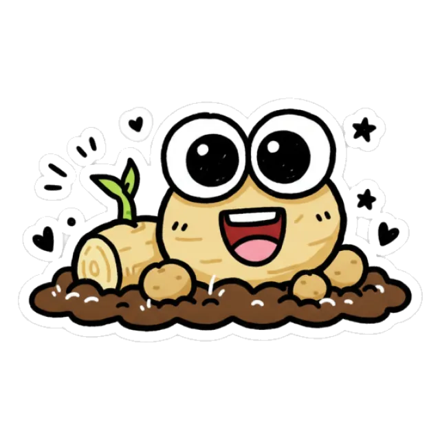 長芋のステージ5のすがた
