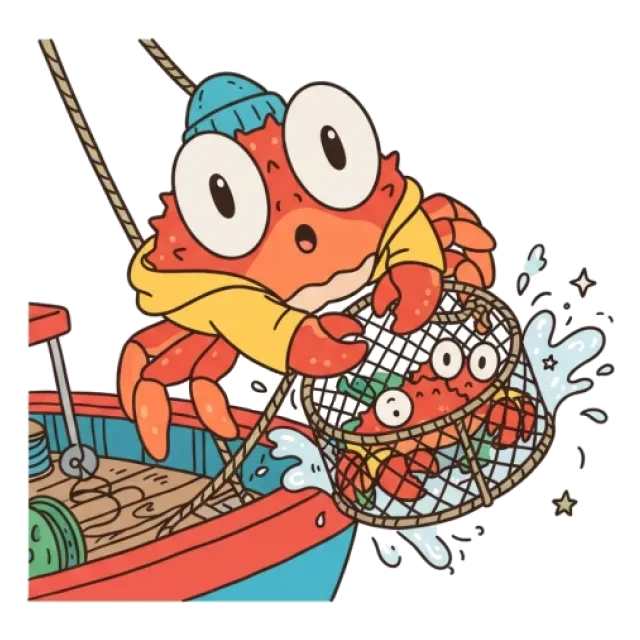 タラバガニのステージ3のすがた