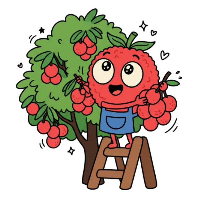 ライチのステージ3のすがた