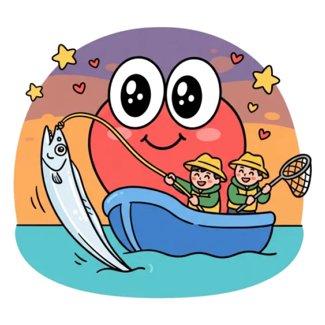 タチウオのステージ3のすがた