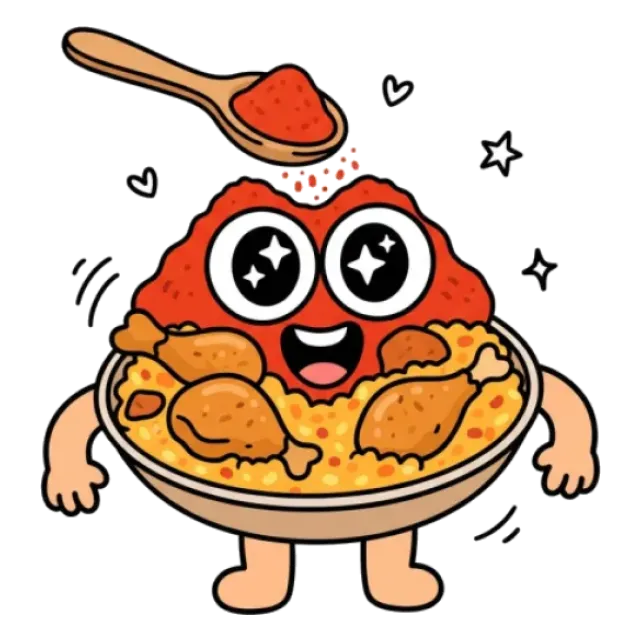 パプリカパウダーのステージ1のすがた