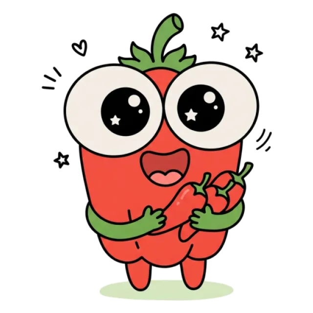 パプリカパウダーのステージ3のすがた