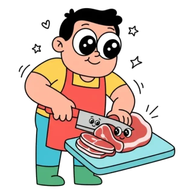 ラム肉のステージ2のすがた