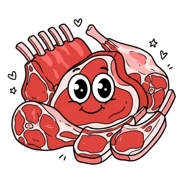 ラム肉のステージ3のすがた
