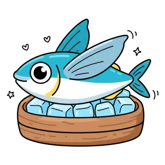 トビウオのステージ2のすがた