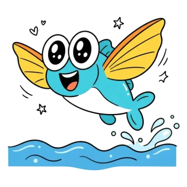 トビウオのステージ4のすがた