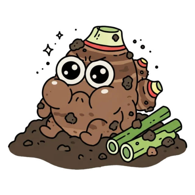 やつがしらのステージ3のすがた