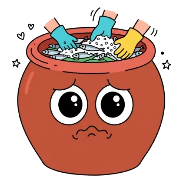 魚醤のステージ3のすがた