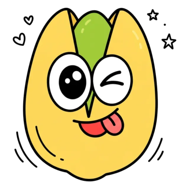 ピスタチオのステージ2のすがた
