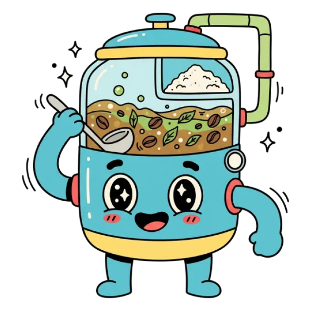 カフェインのステージ3のすがた