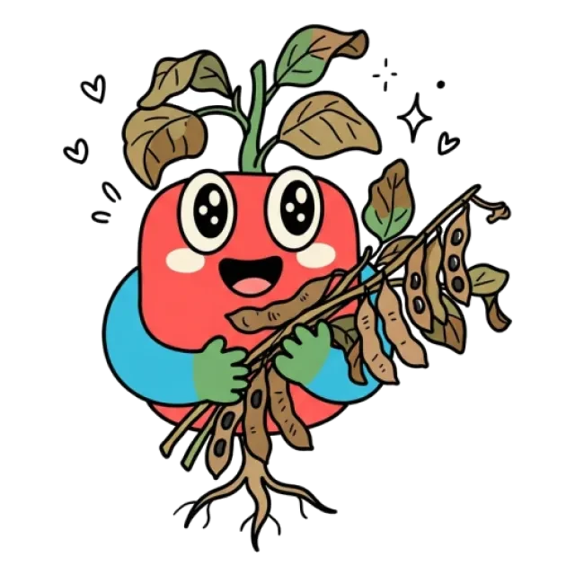 黒豆のステージ3のすがた
