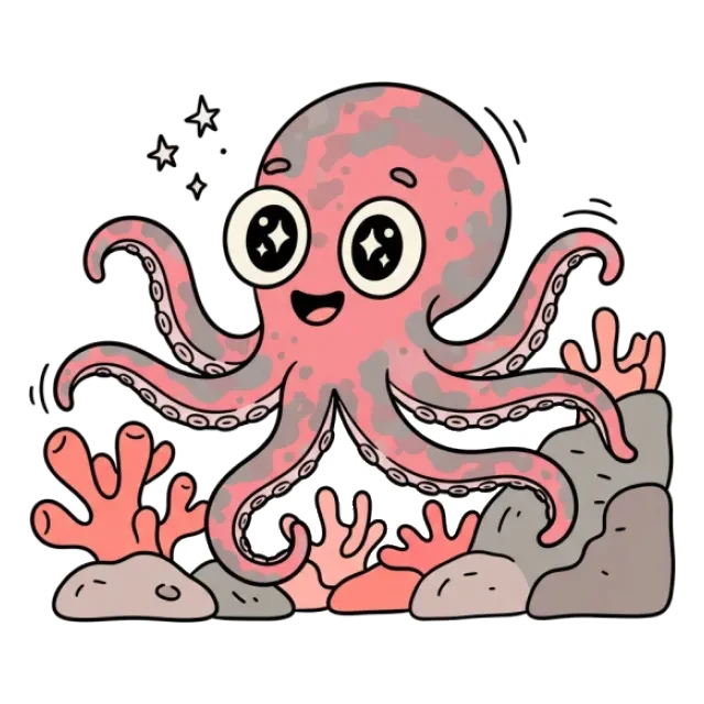 タコのステージ4のすがた