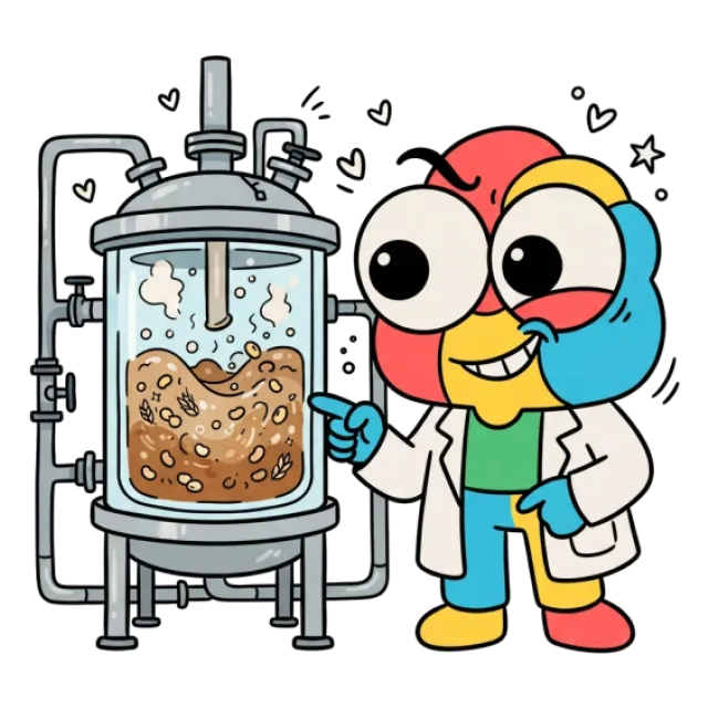 タンパク加水分解物のステージ3のすがた