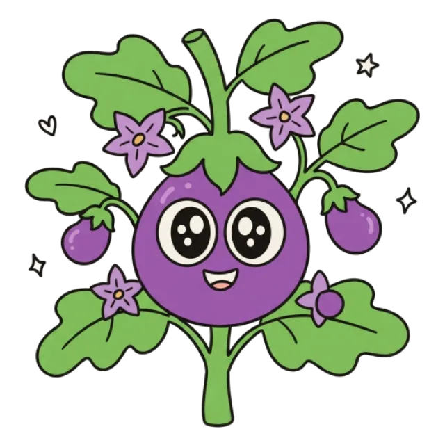 賀茂なすのステージ4のすがた
