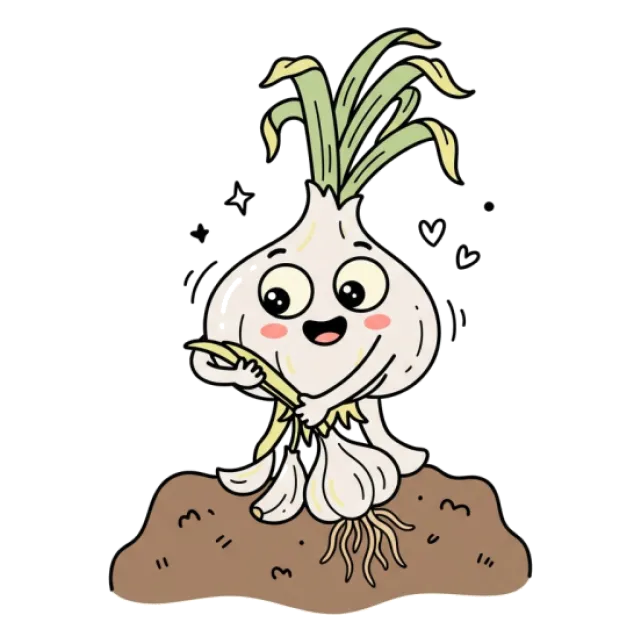 にんにくのステージ3のすがた