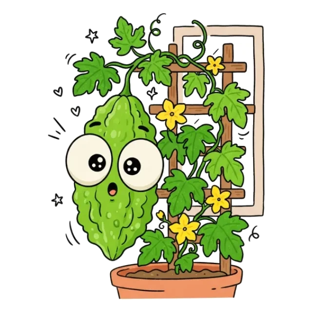 ゴーヤのステージ4のすがた