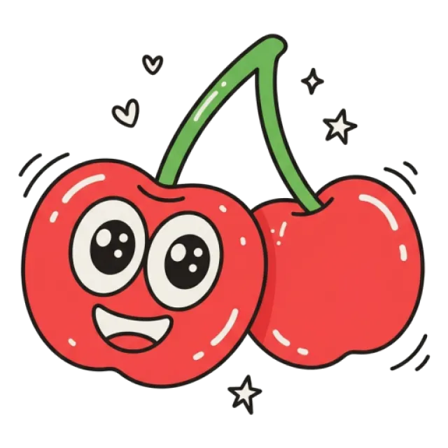 さくらんぼのステージ2のすがた
