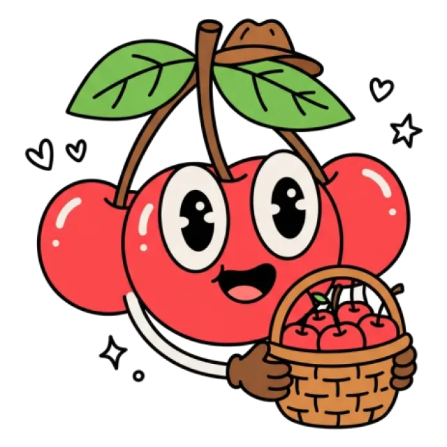 さくらんぼのステージ3のすがた