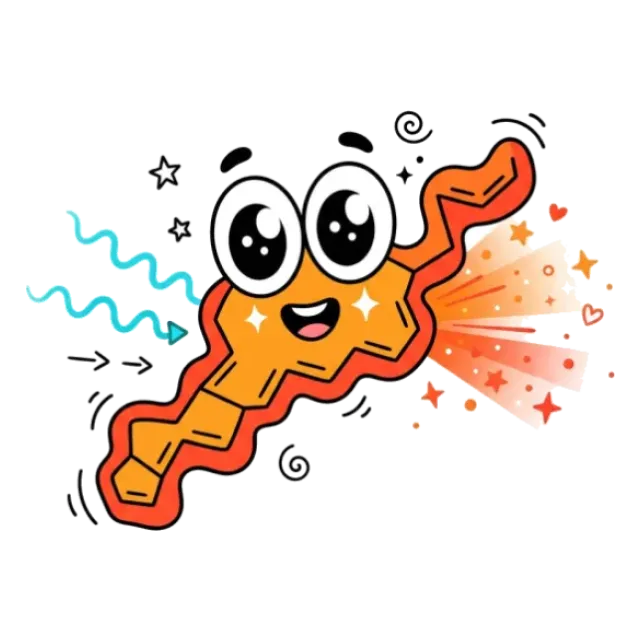 カロテノイド色素のステージ5のすがた
