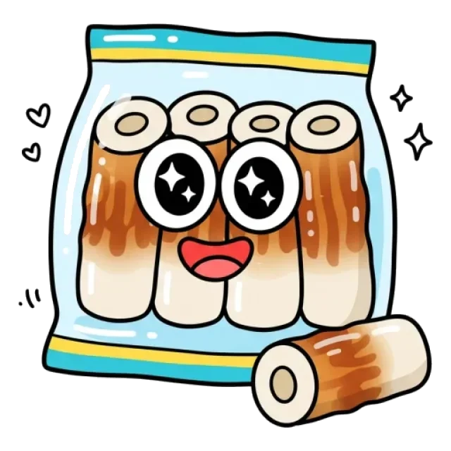 ちくわのステージ2のすがた