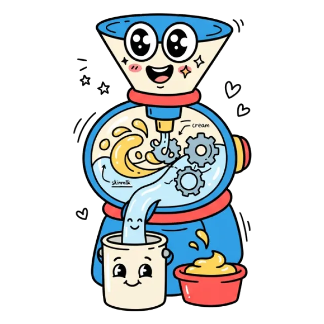 スキムミルクのステージ2のすがた