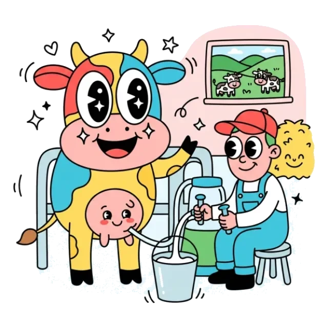 スキムミルクのステージ3のすがた