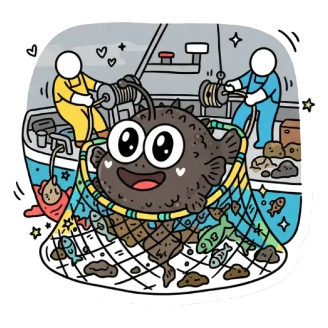 アンコウのステージ3のすがた