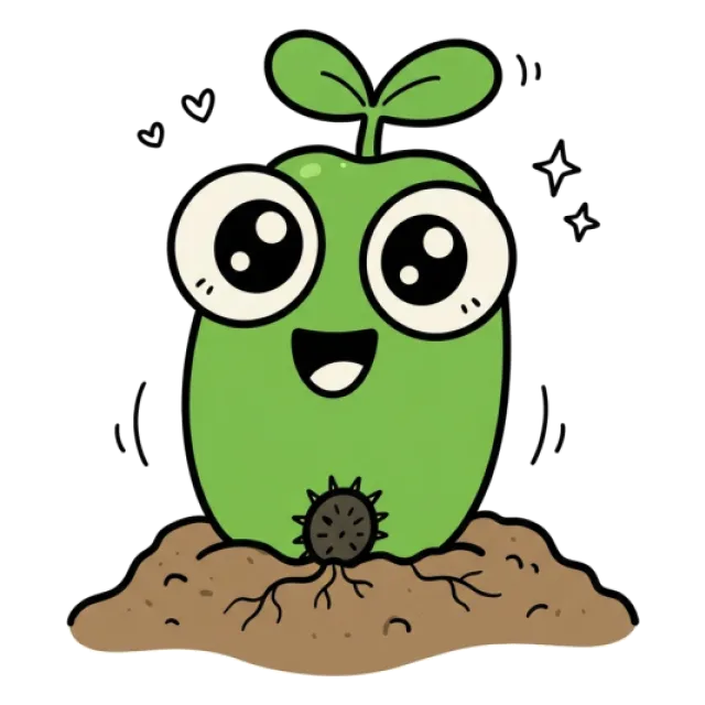 ごぼうのステージ5のすがた