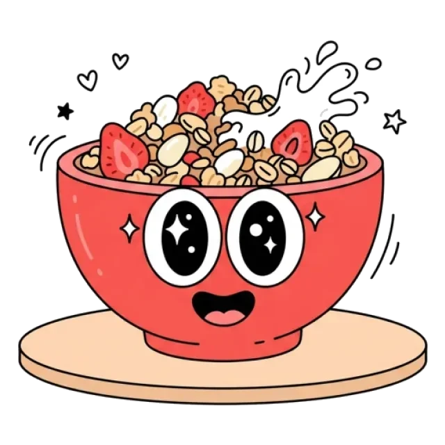 グラノーラのステージ1のすがた